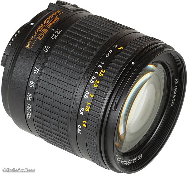 Vul in vroegrijp maat Nikon 28-200mm G Review
