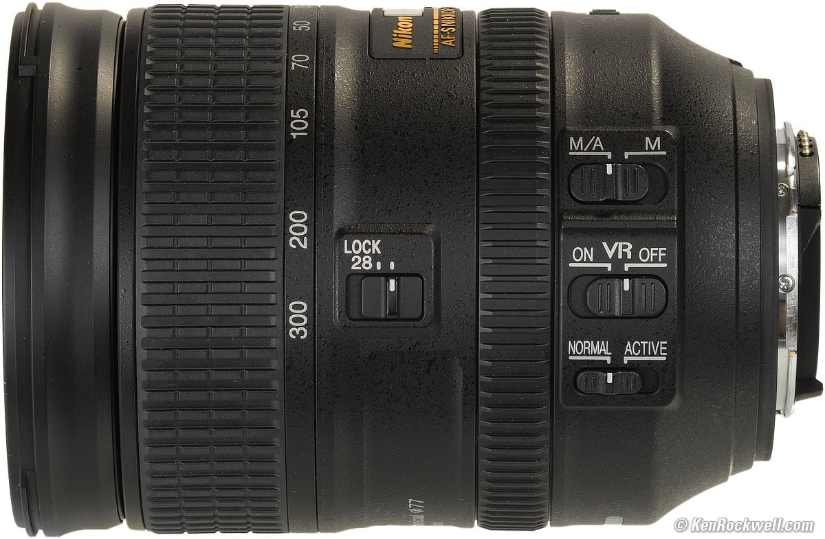 Catena aflange krig Nikon 28-300mm VR Review