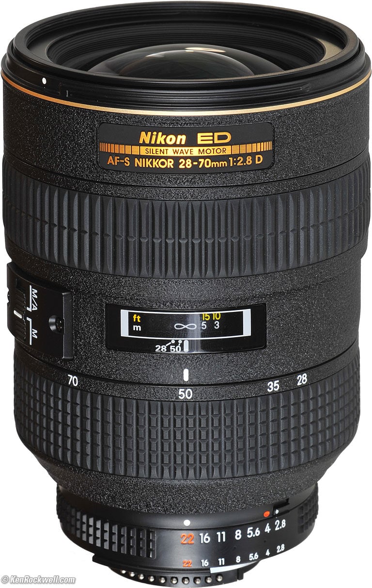 8 D Nikon AF-S 28-70 mm f/2 
