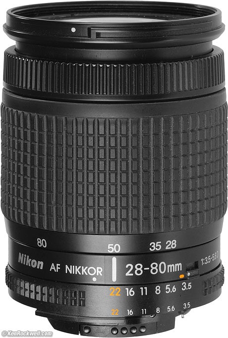 Nikon 28-80mm AF-D FX