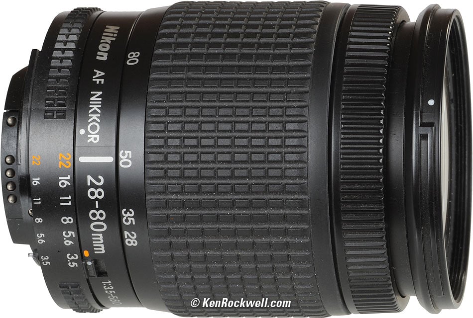 一眼レフカメラ  AF Zoom Nikon 28-80㎜ f/3.3-5.5g フィルムカメラ カメラ 家電・スマホ・カメラ 当社の