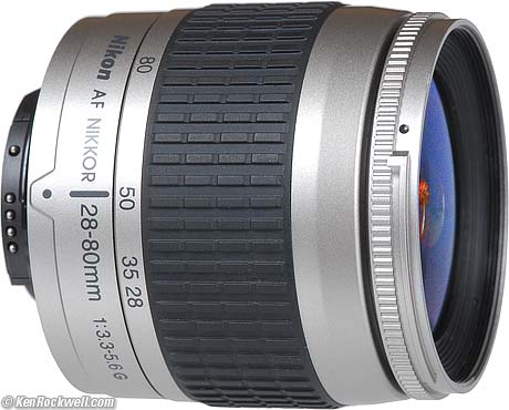 HB-20 Paraluce compatibile con obiettivo Nikon Nikkor AF 28-80 m f/3.3-5.6G