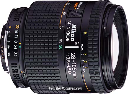 Nikon AF NIKKOR 28-105mm f/3 5-4 5 D #EH29-