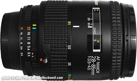 Nikon 28 - 85 mm F/3.5 - 4.5 AF-n