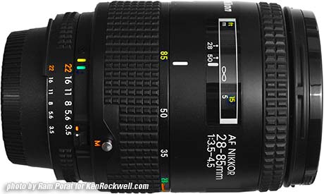 ニコン28〜85 mm F / 3.5〜4.5 AF-n