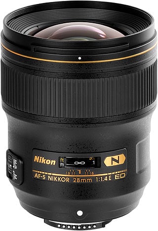 Nikon 28mm f/1.4 E