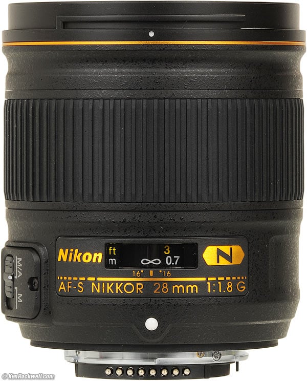 Nikon 28mm f/1.8 G