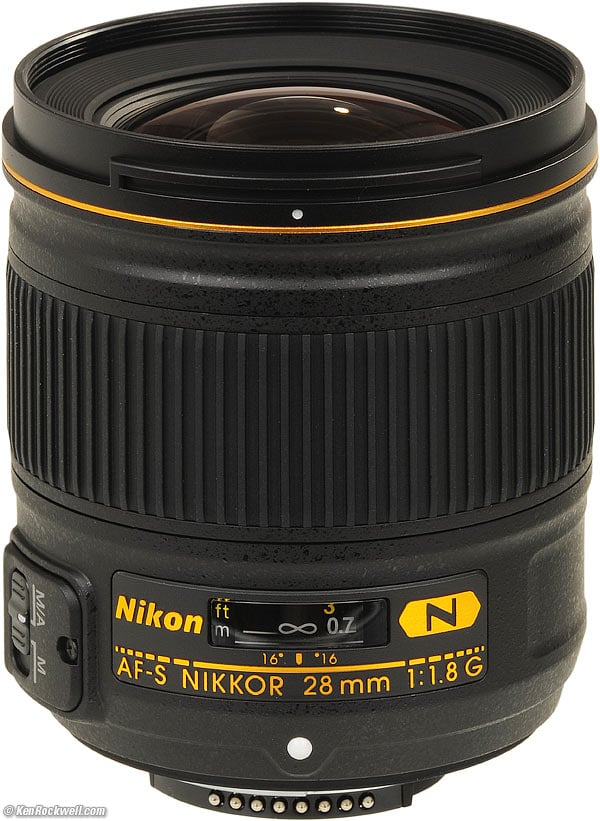 Nikon 28mm f/1.8 G