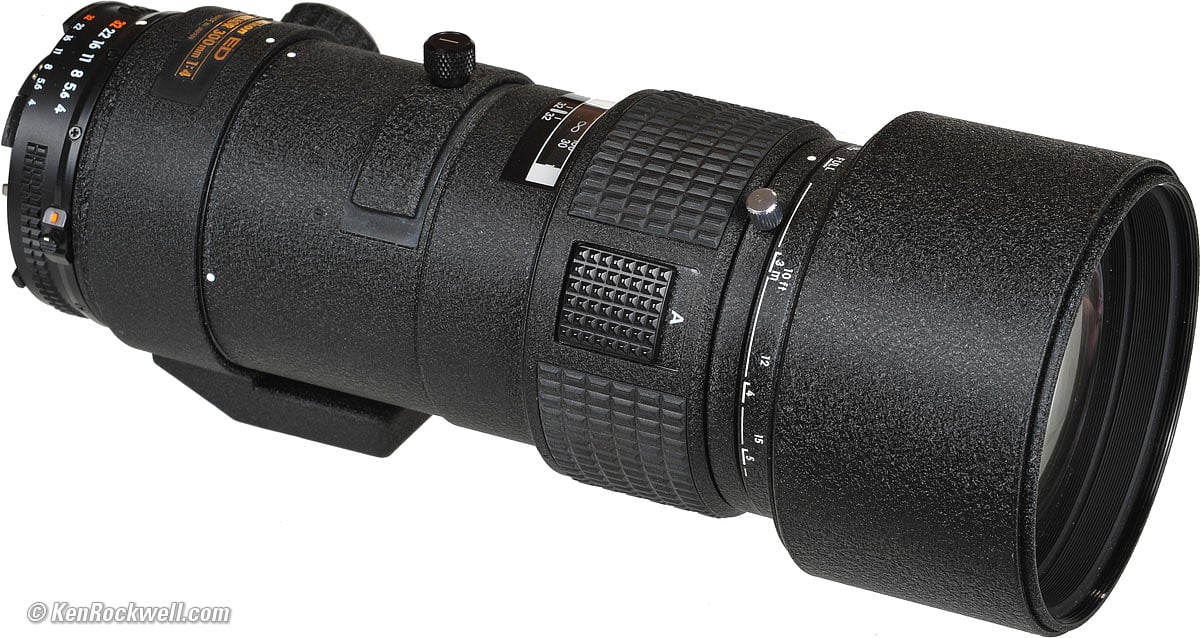 ニコン Nikon AF NIKKOR 300mm F4 ED 《動作良好》