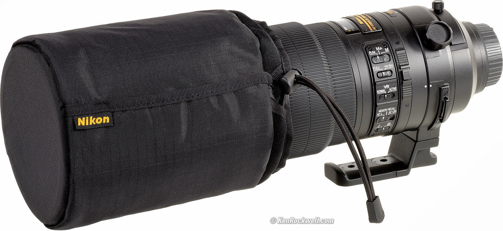 52mm Digital Nc Nikon Telephoto AF-S Nikkor 300mm f/2.8G AF-S ED-IF VR Lens Cap Center Pinch + Lens Cap Holder Nwv Direct Microfiber Cleaning Cloth.