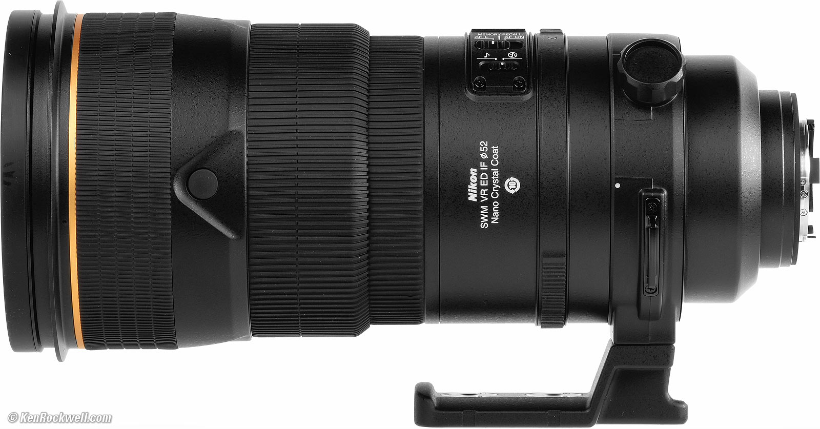 Arca-Swiss Haoge LQR-115 Lens Plate for Nikon Nikkor 300 2.8 AF-S 300 2.8 VR fit Arca Swiss 6933996114779 