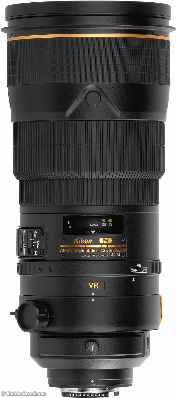 Nikon 300mm f/2.8 VR II