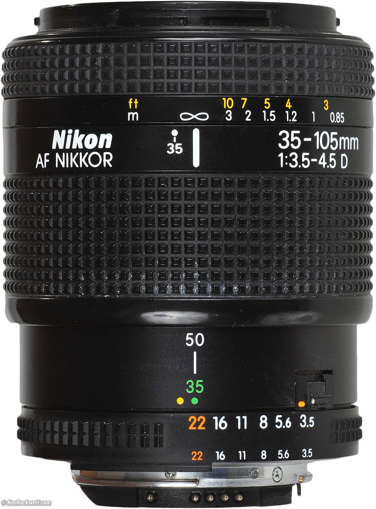 Nikon AF NIKKOR 28-105mm 3.5-4.5 D