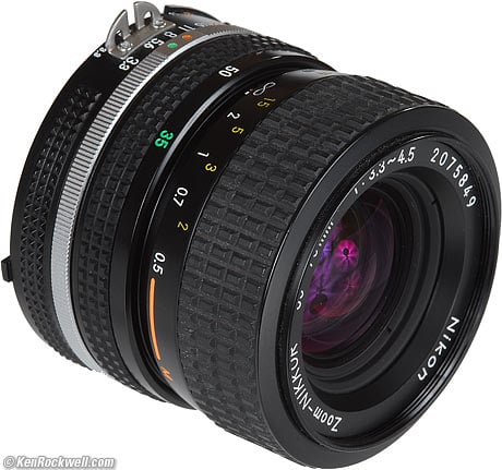 Good Zoom Nikon AF Nikkor 35-70mm f/3.3-4.5 Zoom Lens 