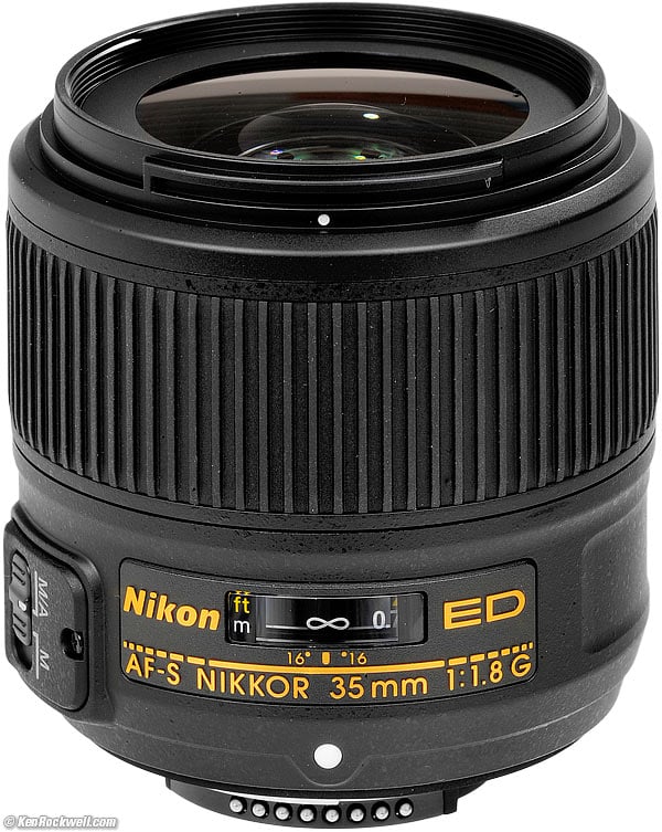 Nikon 35mm f/1.8 G FX Review