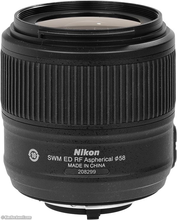 Nikon 35mm f/1.8 FX bottom