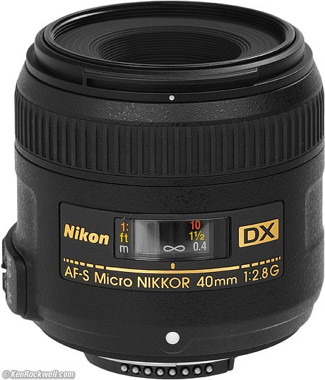 Nikon 40mm f/2.8 Micro-Nikkor