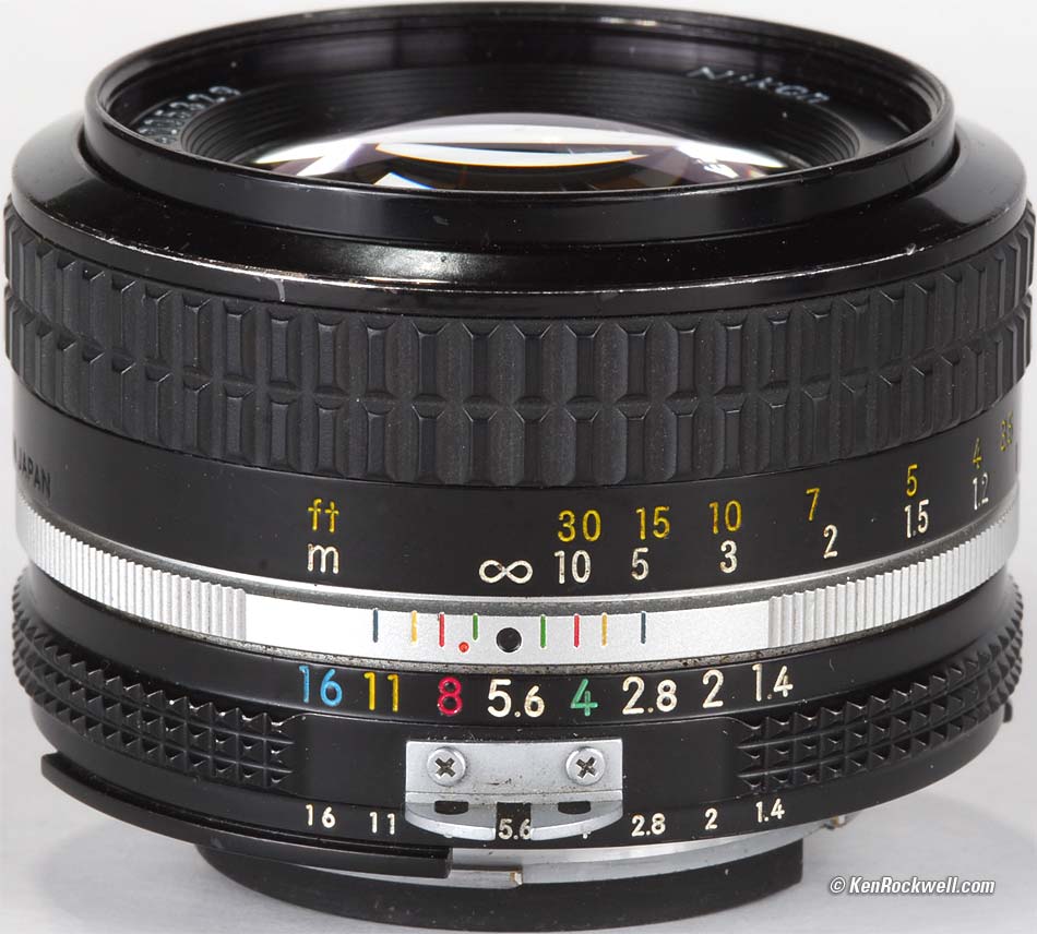 NIKON Ai-s NIKKOR 50mm f/1.4 MF For F