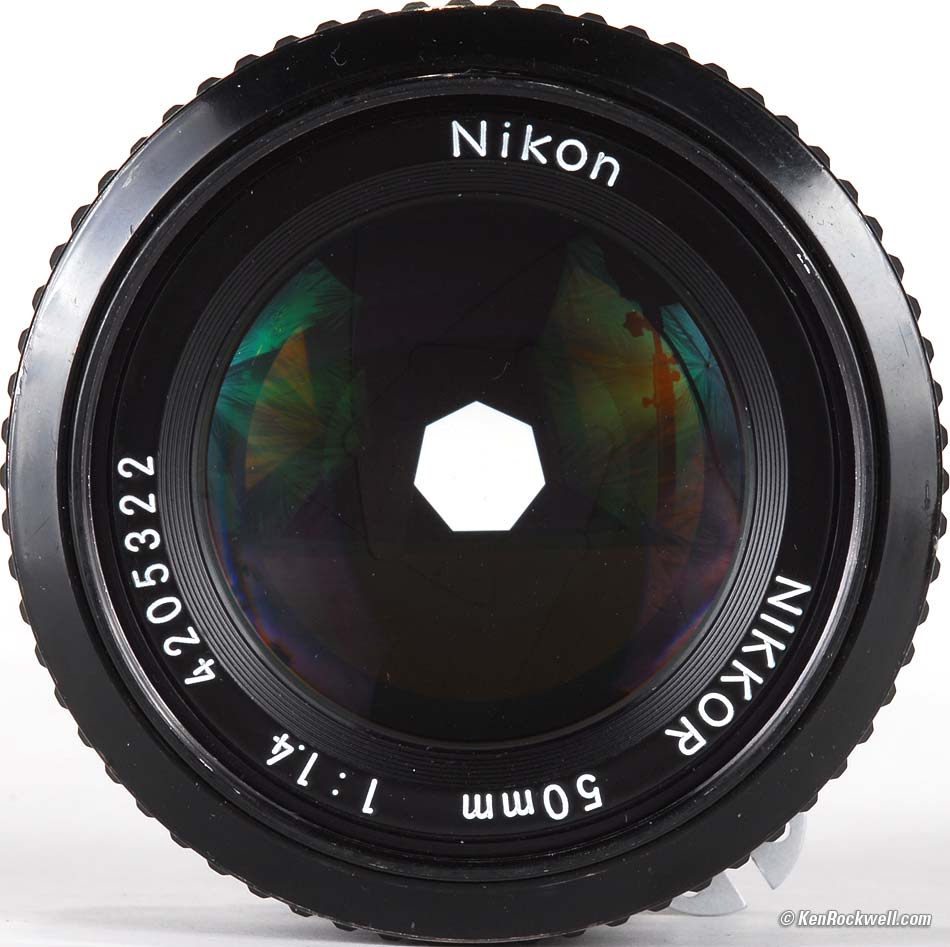 2700円 正式的 Yuka様 超美品 Nikon NIKKOR 50mm F1.4 Ai-s