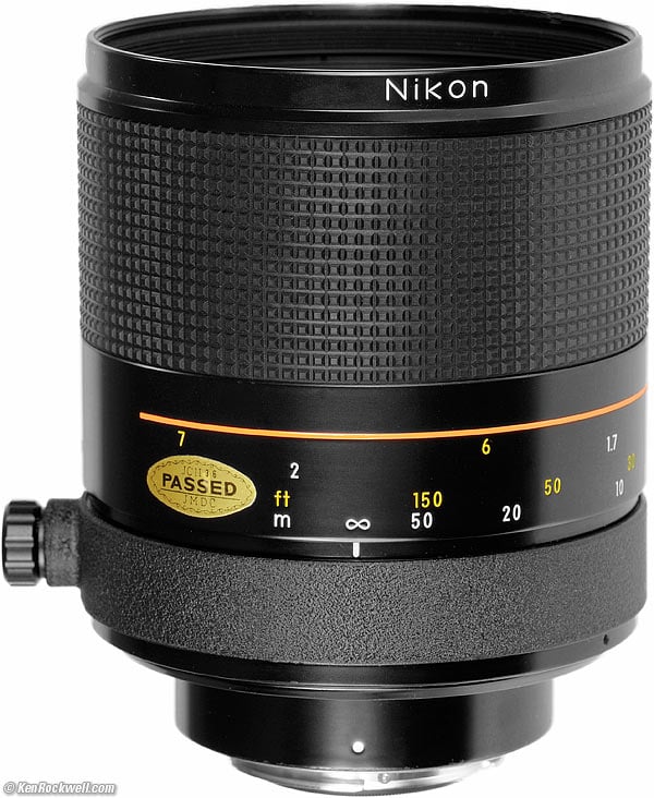 カメラ レンズ(単焦点) Nikon Reflex-NIKKOR 500mm f/8 N Review
