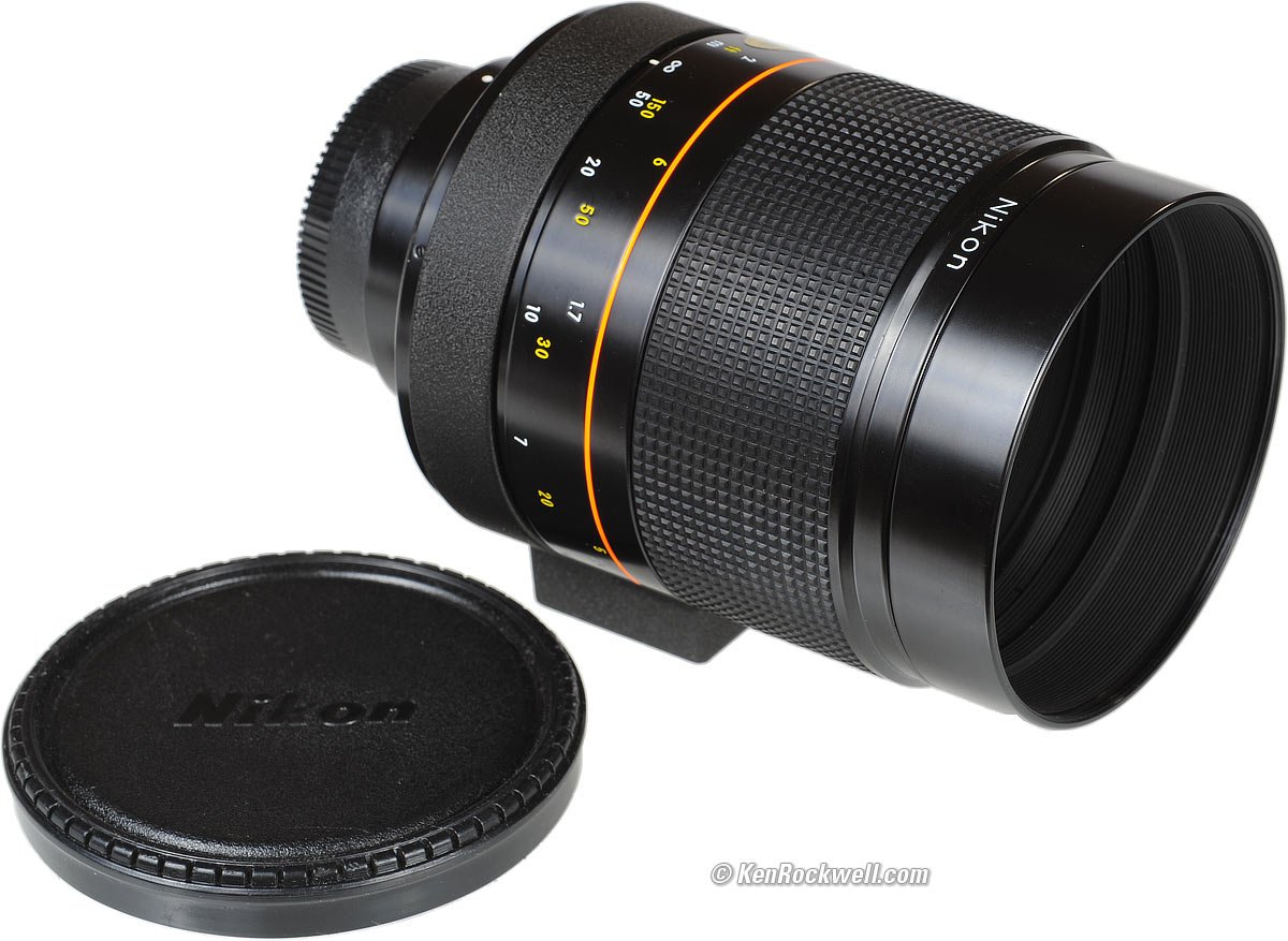 Nikon Reflex-Nikkor-C 1:8 f= 500 mm F8.0 Mirror Lens Photography Lenses