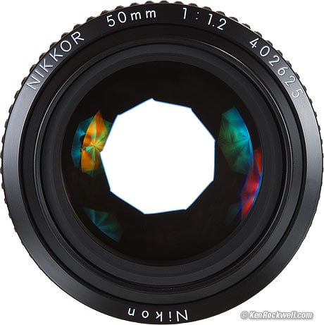 Nikon 50mm f/1.2
