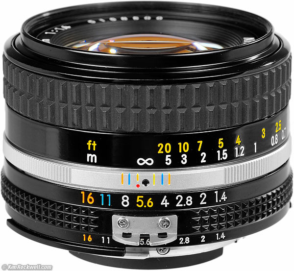 Nikon AF Nikkor 50mm F1.4D