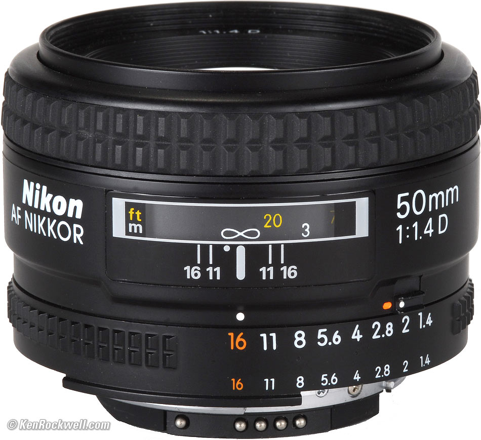 Nikon AF Nikkor 50mm F1.4 D