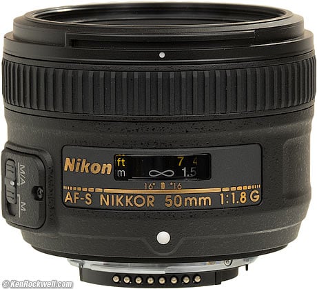 Nikon 50mm f/1.8 G