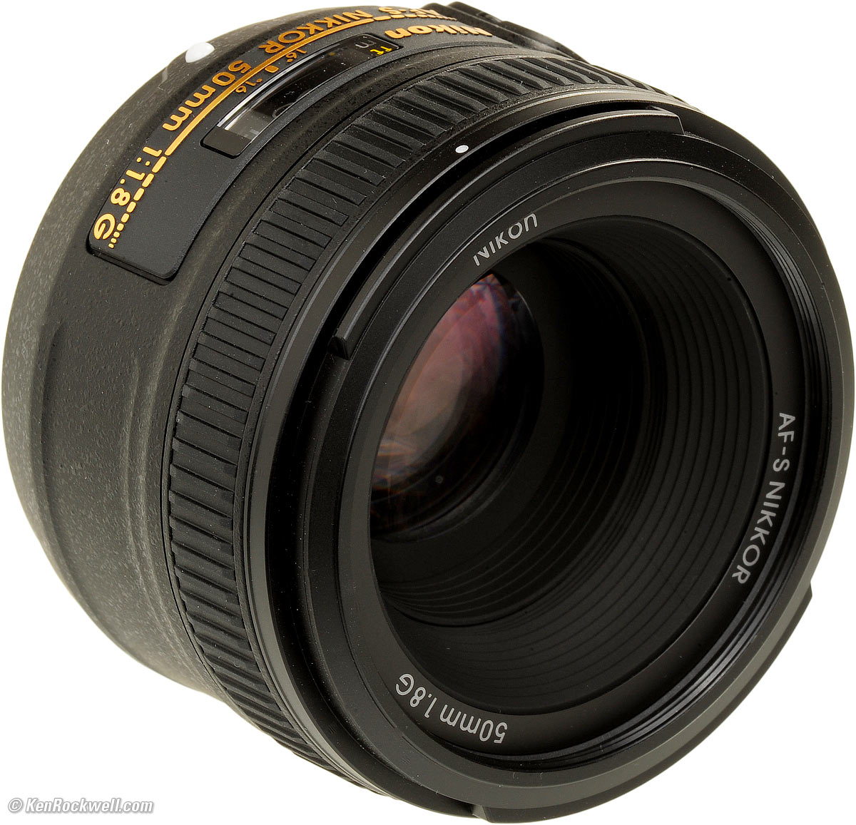 Reconditionné Certifié Nikon 2199 Objectif Nikkor AF-S 50 mm f/1.8G 