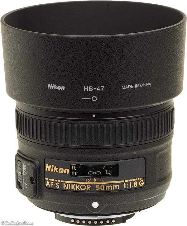 Nikon AF S mm f.8 G