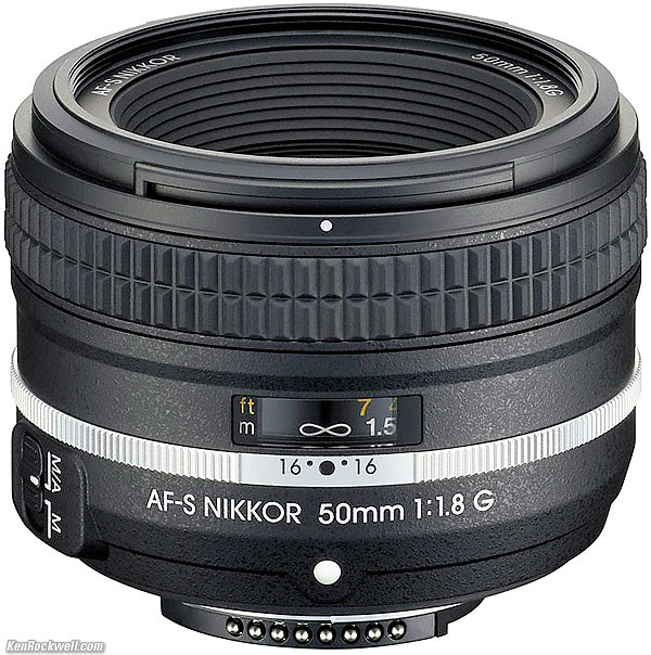 Nikon AF-S 50mm f/1.8 G