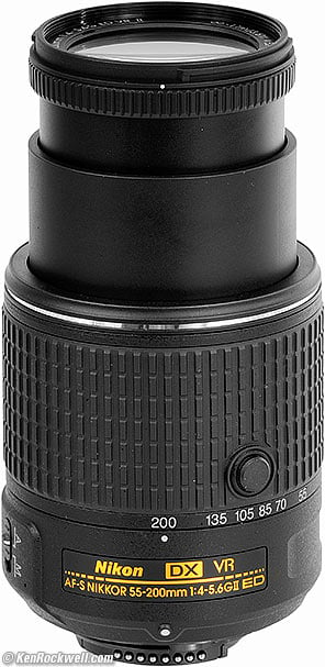 Nikon 55-200mm VR II
