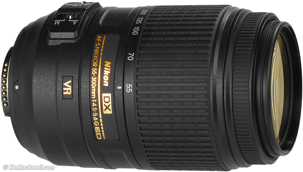 Nikon AF-S DX 55-300F4.5-5.6G ED VR-