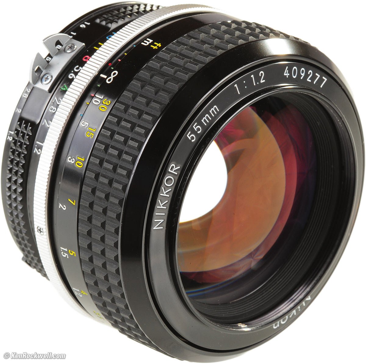 ニコン NIKKOR 55mm F1.2 MF 単焦点レンズ A837