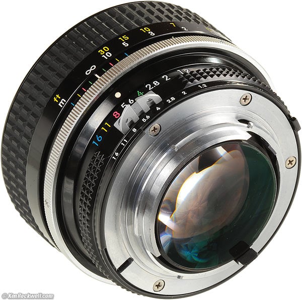 Nikon 55mm f/1.2