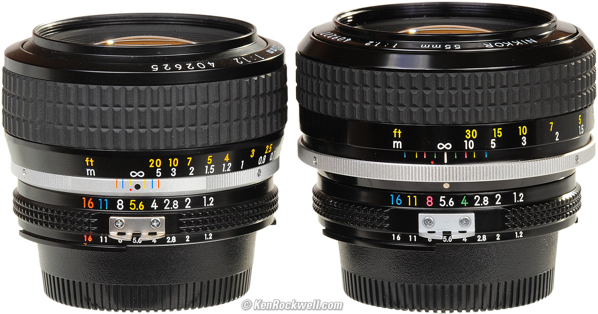 Nikon ニコン New NIKKOR 55mm f/1.2-