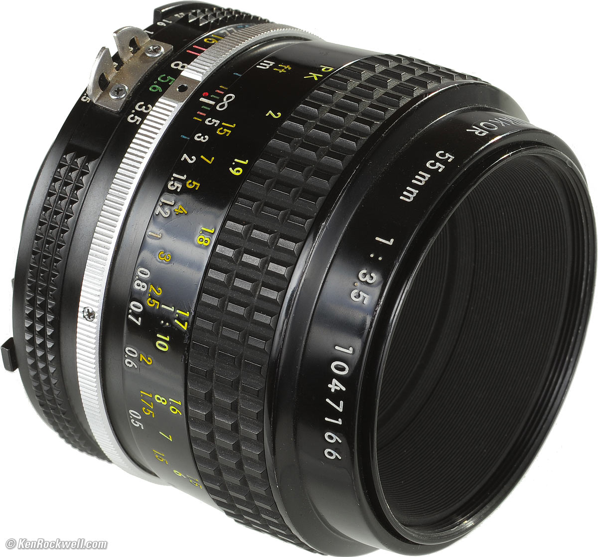 ニコン Micro Nikkor-P Auto 55mm f3.5 Ai改