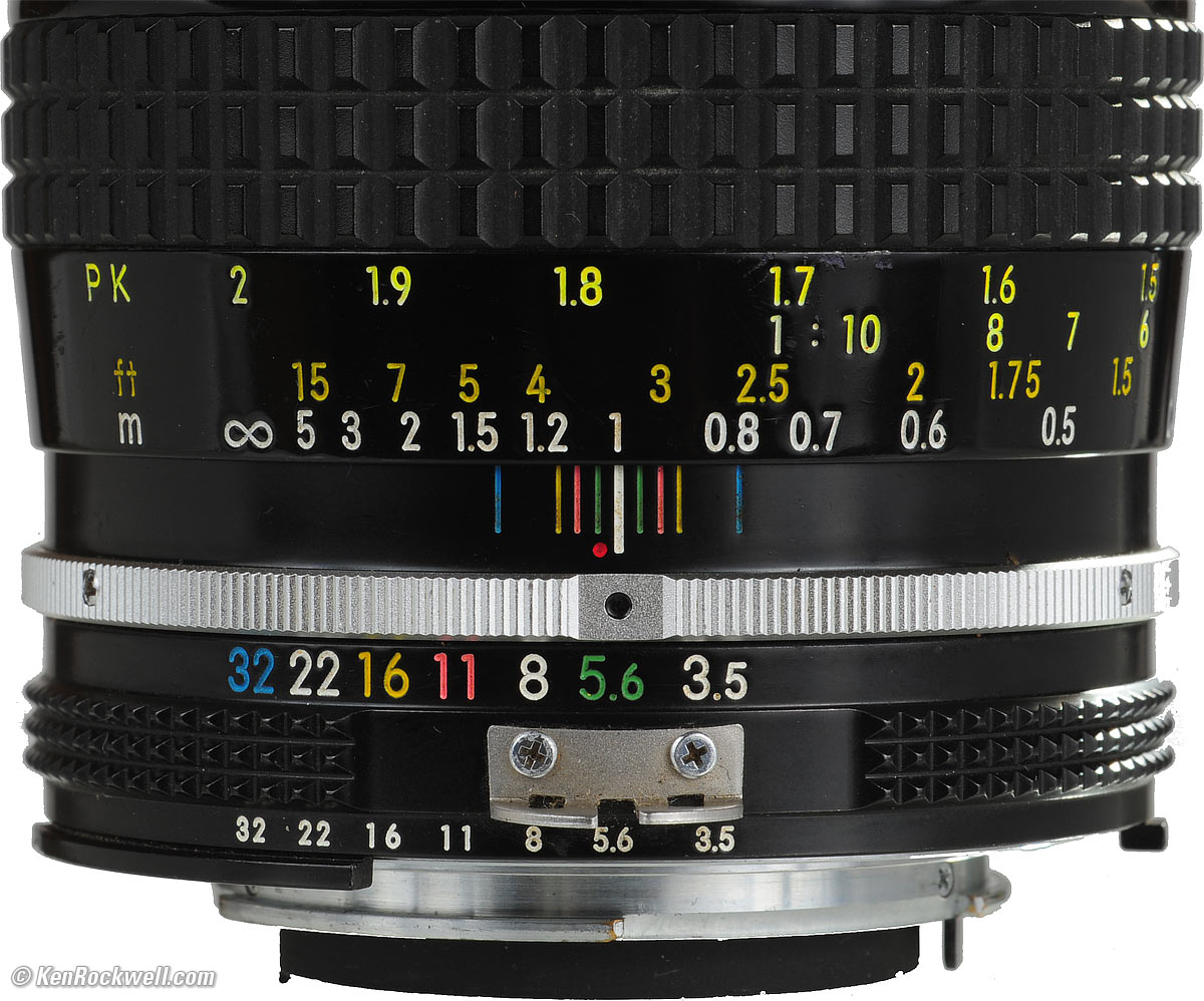 Nikon Lens Depth Of Field Chart