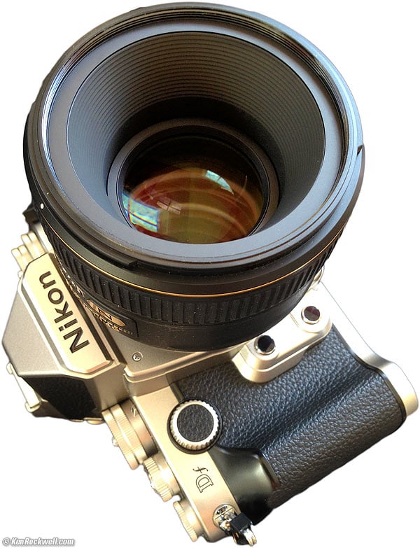 Nikon 58mm f/1.4 G in Nikon Df