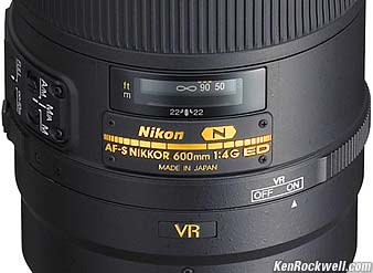 tak skal du have Kriger svinge Nikon 600mm f/4 VR Review