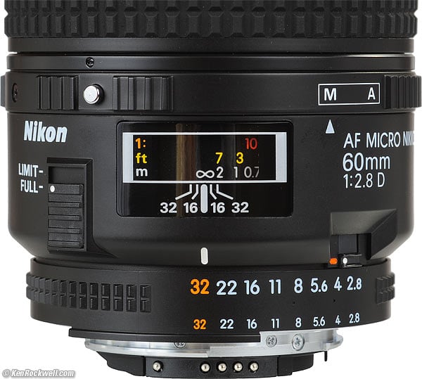 Nikon 60mm AF-D Micro