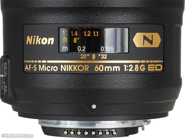 Nikn 60mm f/2.8 AF-S