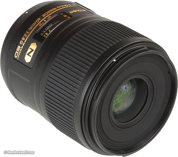 「特別コラボアイテム」 Nikon ED 60mmF2.8G NIKKOR Micro AF-S レンズ(単焦点)