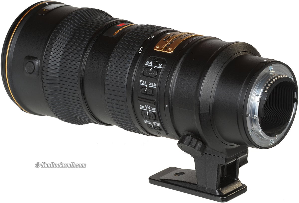 nikkor 70 200mm 2.8 vr ii