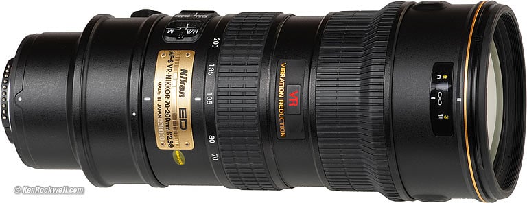 Nikon 70-200mm f/2.8 VR Review