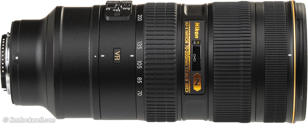 Nikkor AF-S 70-200mm f2.8 G VR II-