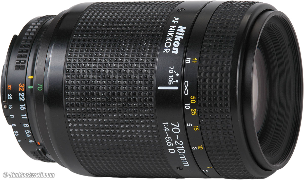 Tonka AF 70-210 F4-5.6 Telephoto Zoom Lens for Nikon F