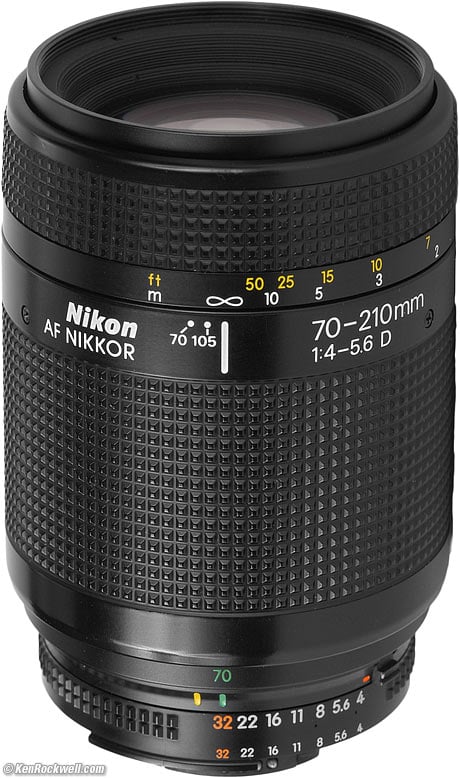 Nikon AF-D 70-210mm f/4-5.6