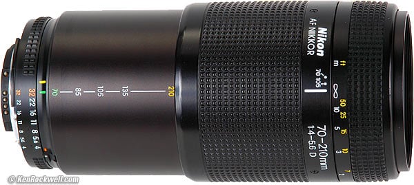 Nikon 70-210mm f/4-5.6 Review